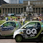 Sternstunden Stuttgart - Elektro-Smart Renntaxi - 10